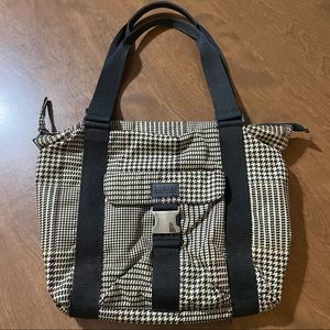 Lauren nylon zip top bag